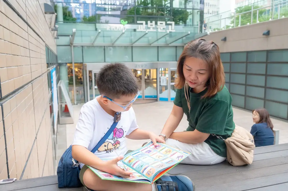 首爾親子英語遊學攝影｜昕閱森林世界學習旅程｜親子寫真作品 9